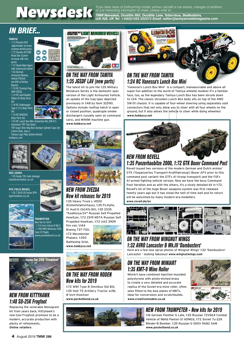 Tamiya Model Magazine 286 (2019-08)